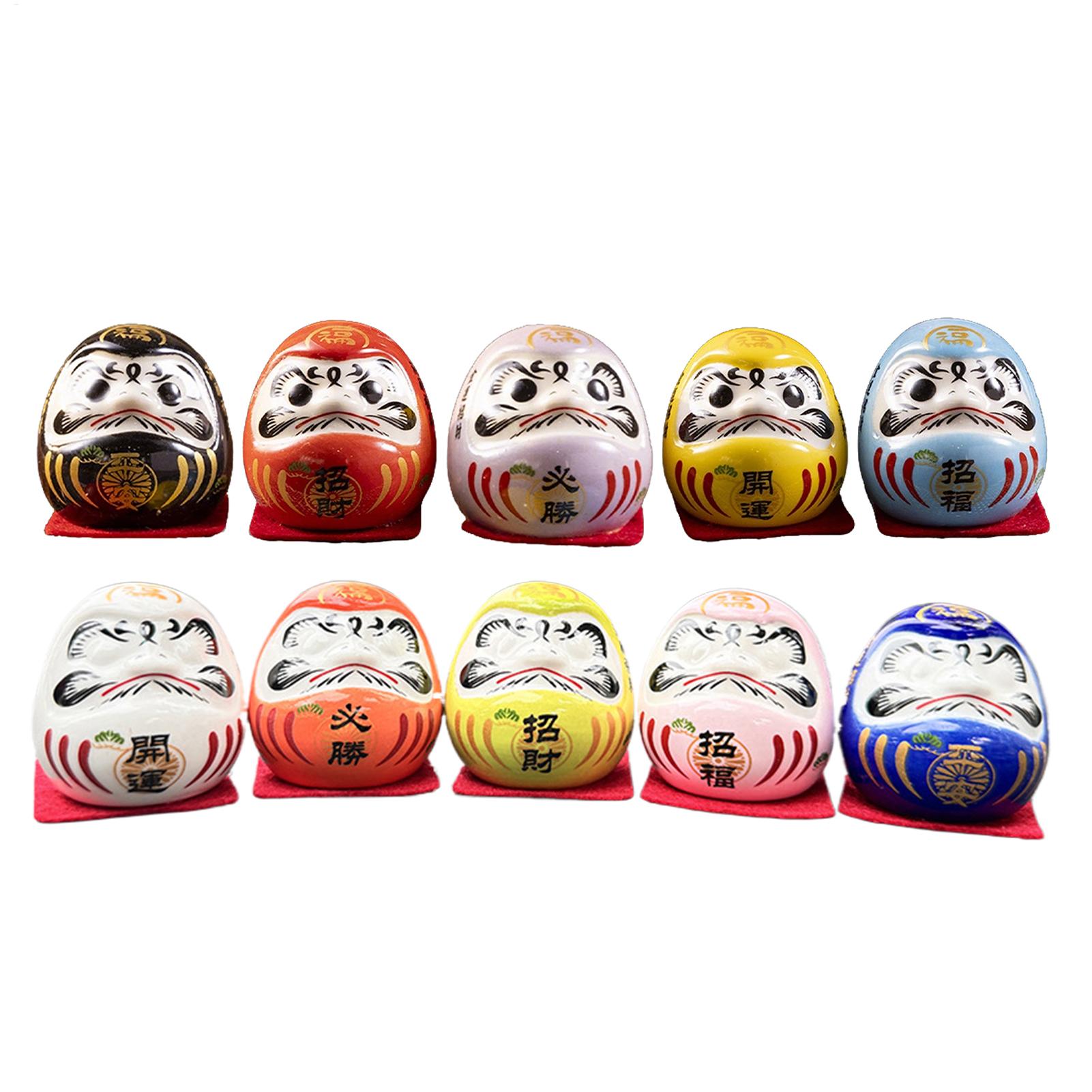 Japanese Ceramics Daruma Doll  - Interior Design Japan recension och pris