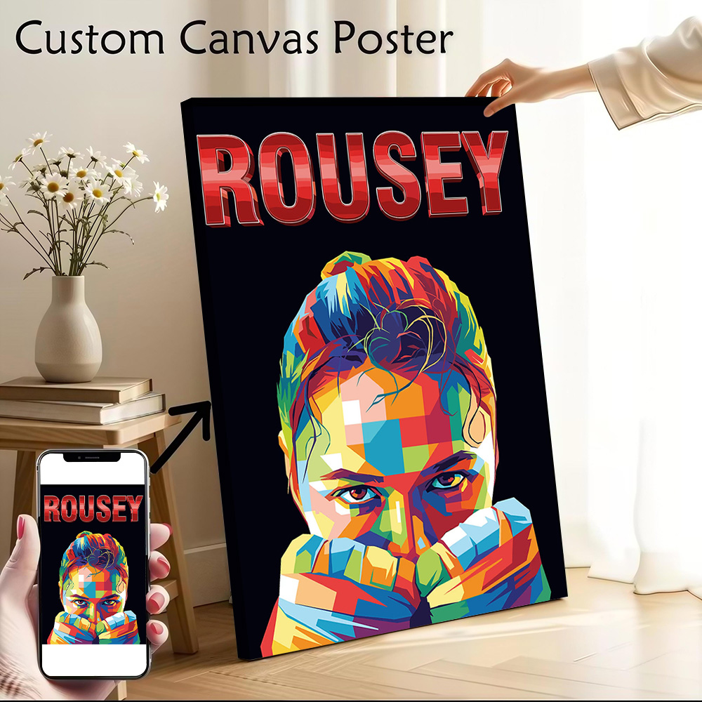 Rousey: Ronda Rousey Pop Art P - Interior Design Modern recension och pris