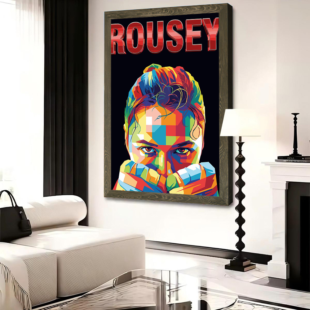 Rousey: Ronda Rousey Pop Art P - Interior Design Modern recension och pris