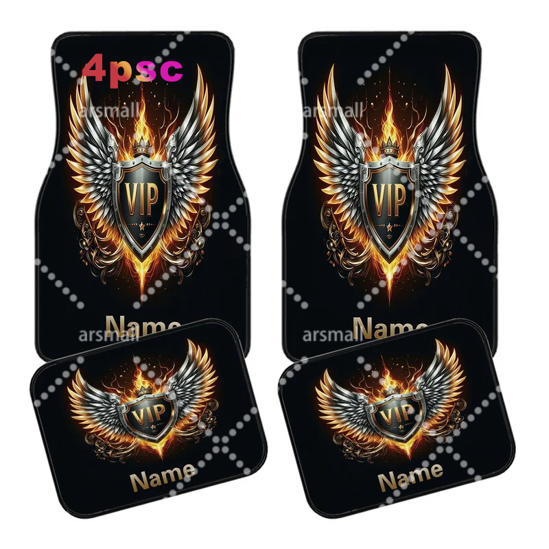 4pcs Customizable Name Car Flo - Interior Design Name recension och pris