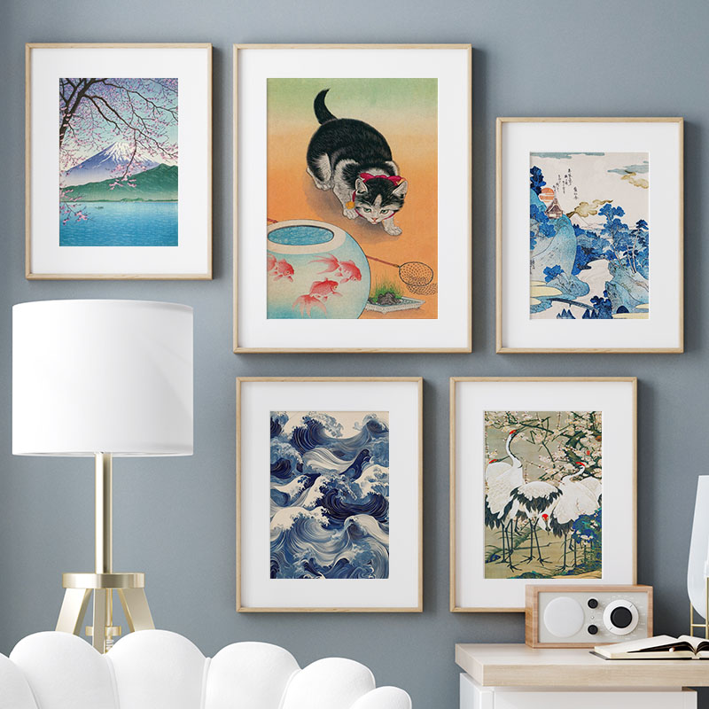 Japanese Katsushika Hokusai Ca - Interior Design Modern recension och pris
