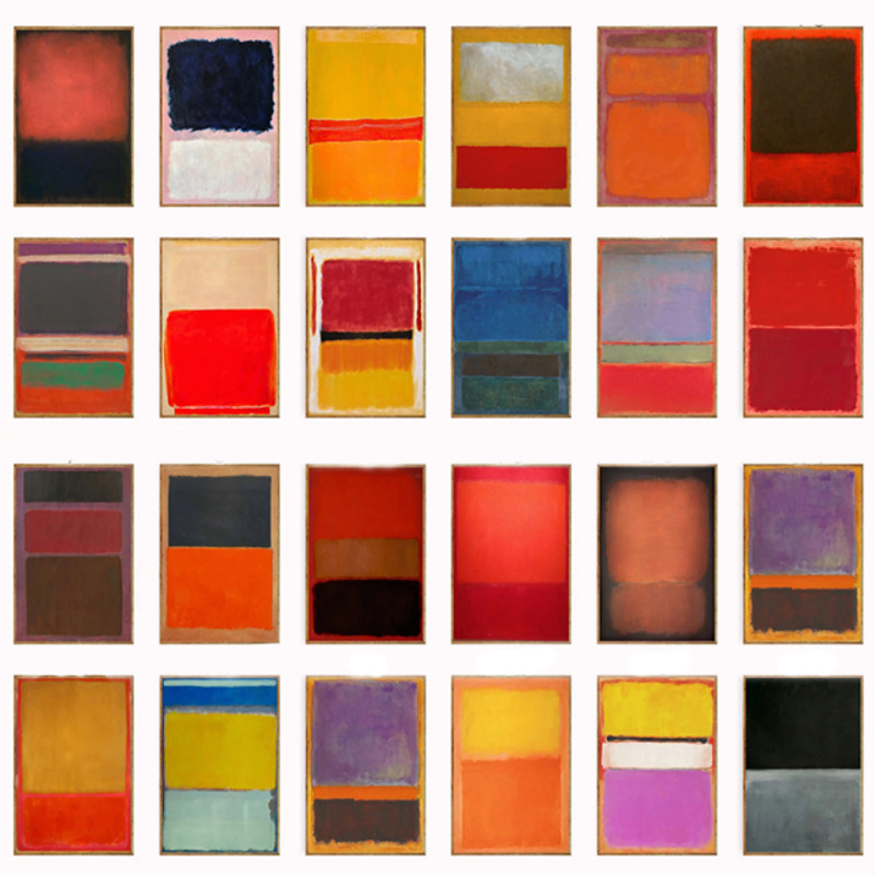 Wall Decor, Mark Rothko Poster - Interior Design Modern recension och pris