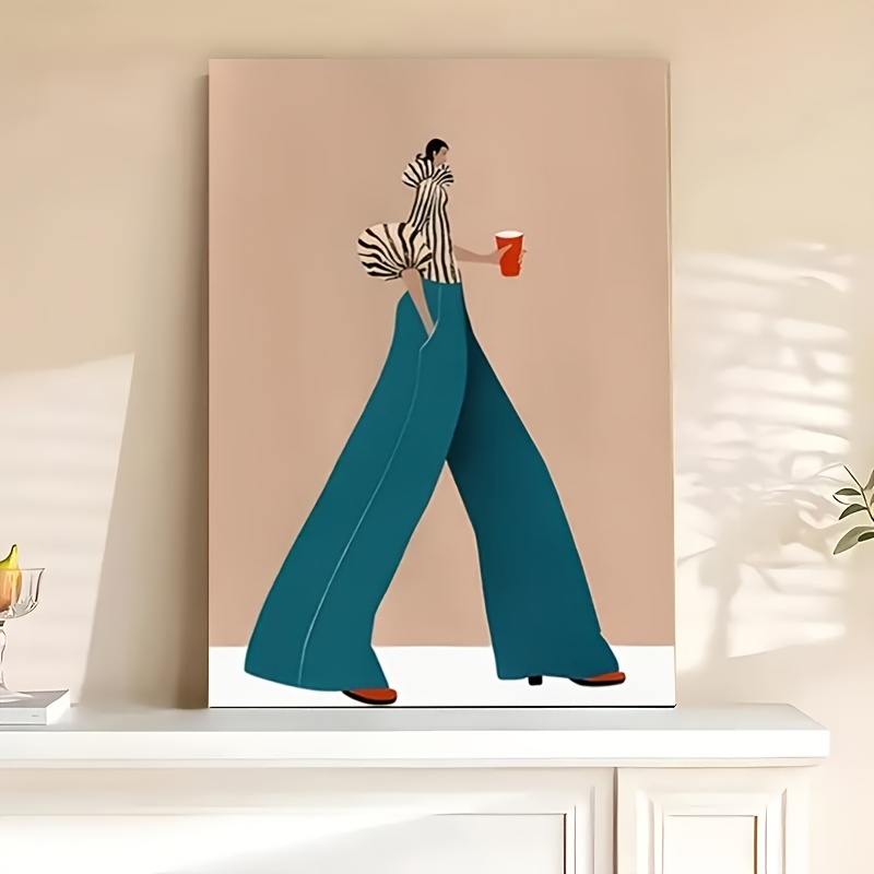 Fashionable Blue Pants Woman P - Interior Design Modern recension och pris