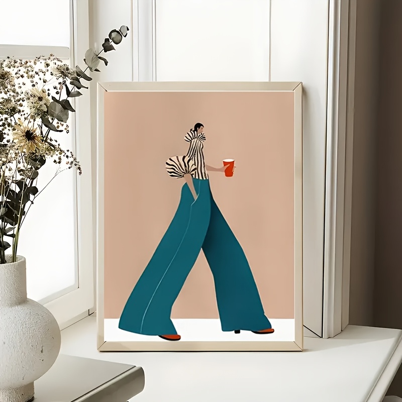 Fashionable Blue Pants Woman P - Interior Design Modern recension och pris