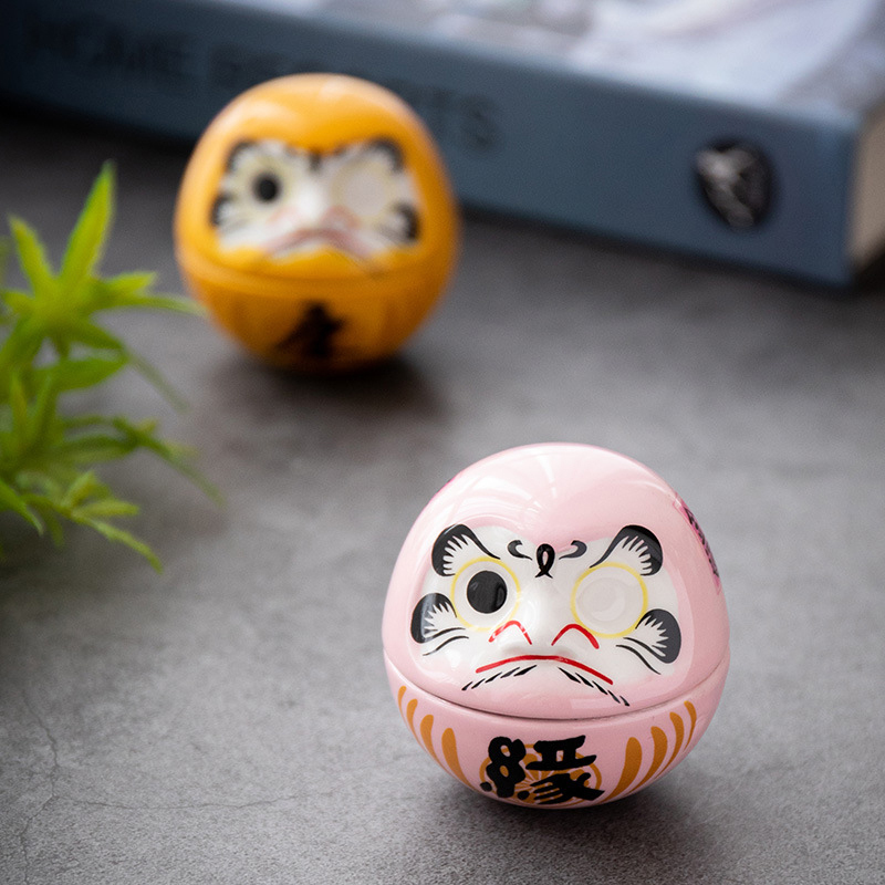 1PCS Ceramic Daruma Statue Dar - Interior Design Japan recension och pris